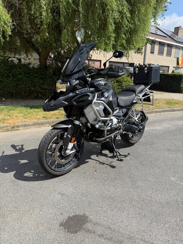 BMW R 1250 GS Adventure Triple Black 719, Motos, Permis Moto A, Tourisme, Poignées chauffantes, Occasion