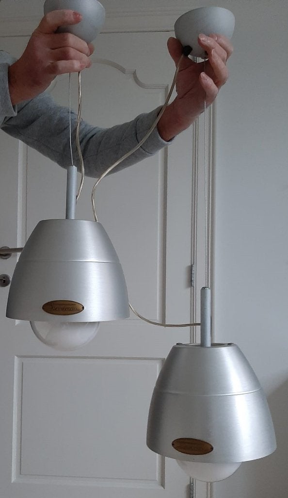 Hanglampen, Ophalen