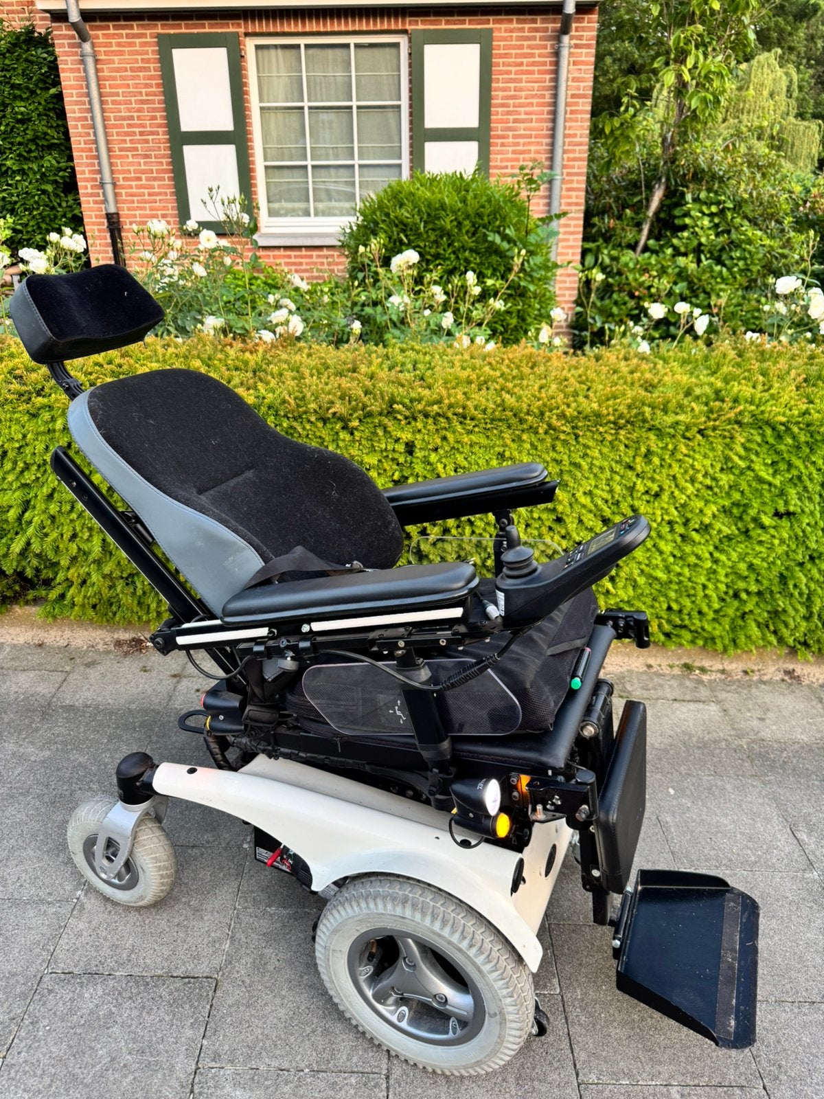 Fauteuil électrique Quickie Jive F chaise roulant handicapés, Enlèvement ou Envoi, Pliant, Comme neuf, Fauteuil roulant électrique