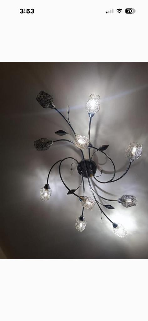 ikea lamp, Ophalen, Gebruikt, Metaal
