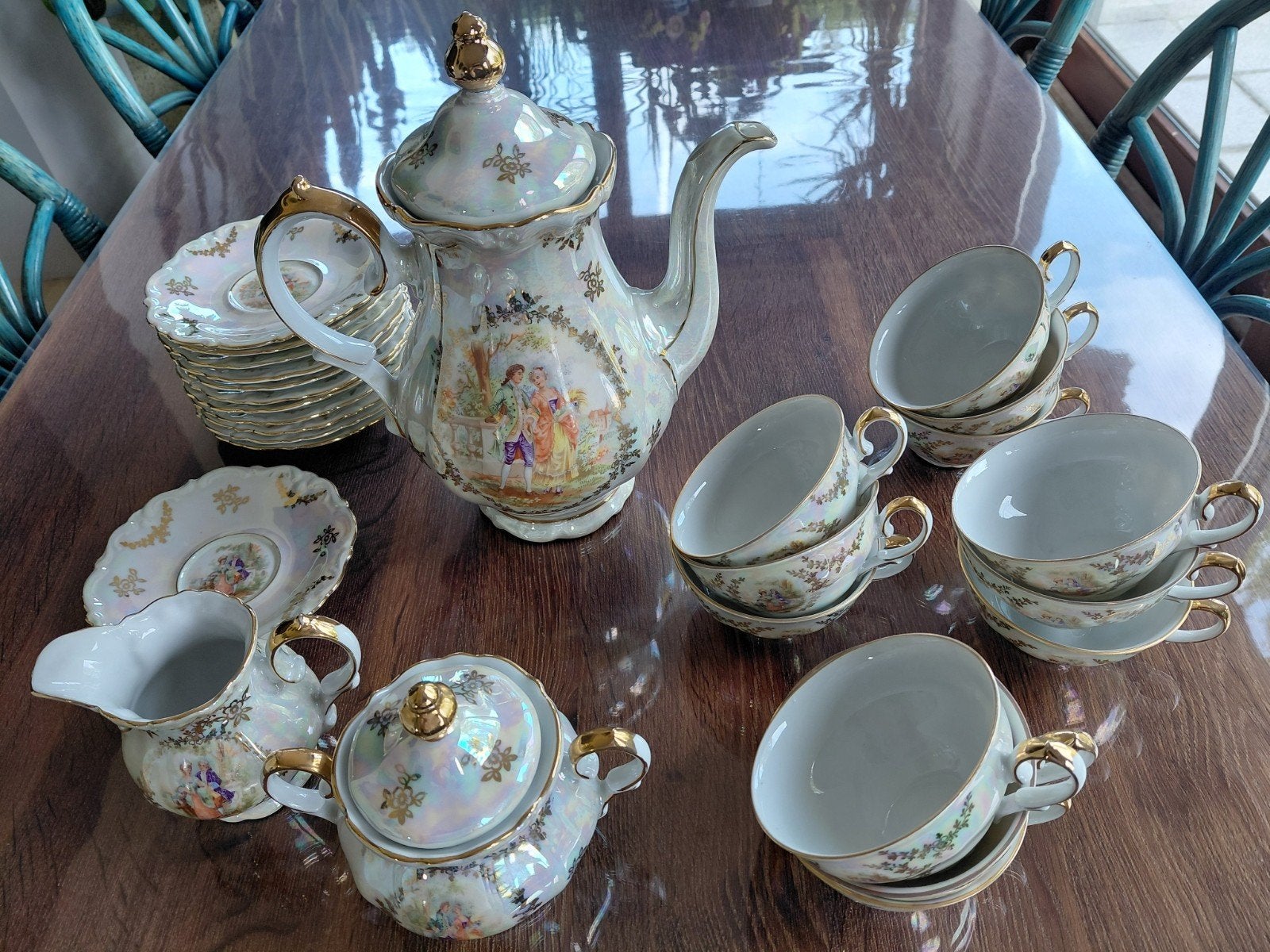 antiek koffieservies Bavaria, Antiek en Kunst, Ophalen