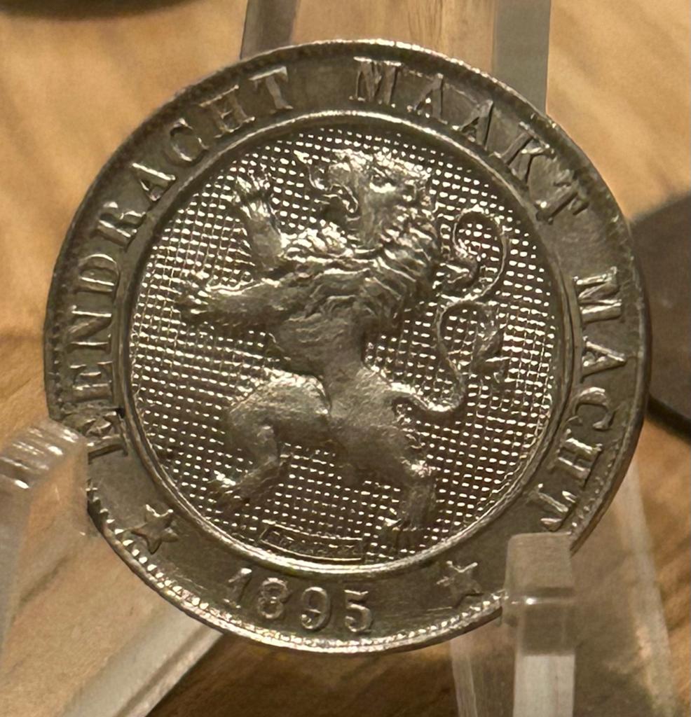 5 cent 1895 vlaams leopold 2 kwaliteit + stempelglans, Ophalen of Verzenden