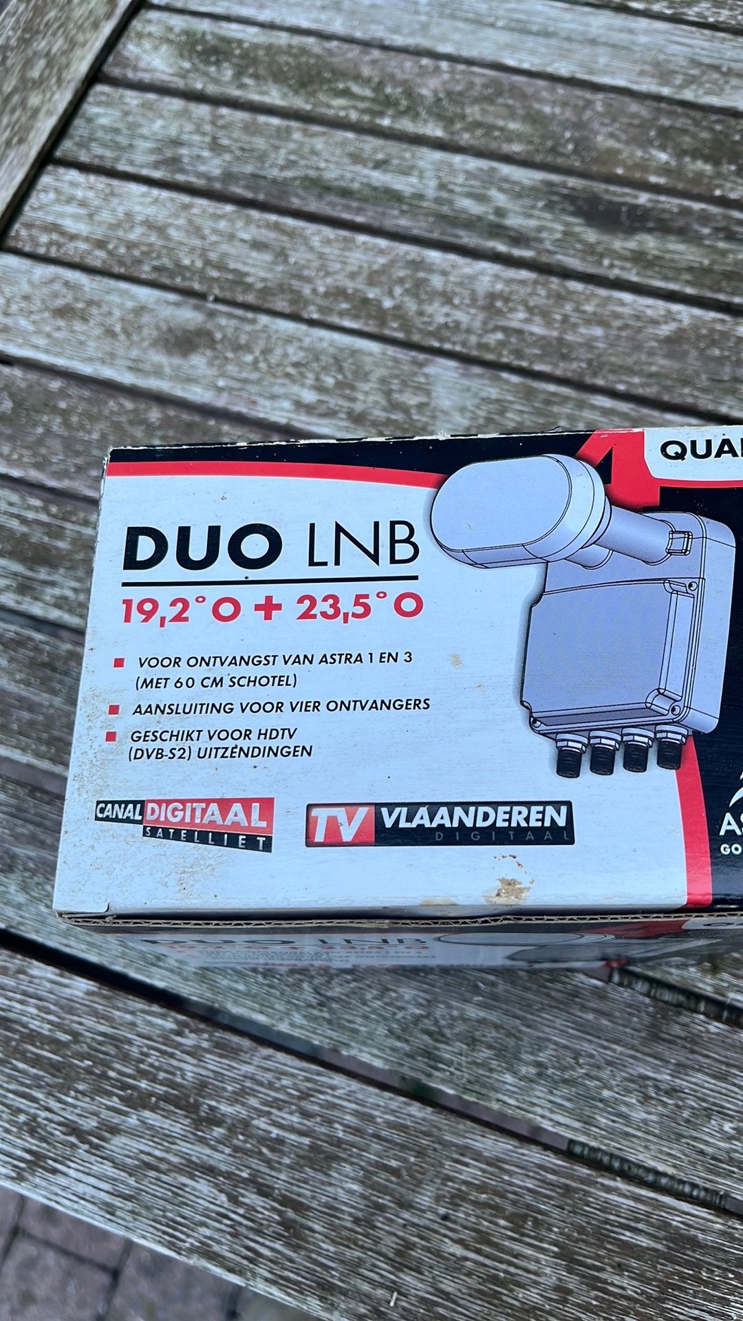 Ontvanger, Audio, Tv en Foto, Schotelantennes, Ophalen, Nieuw