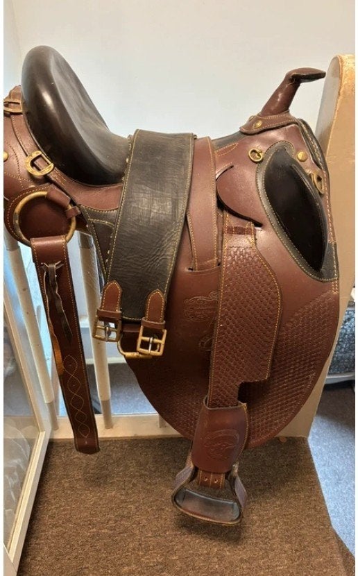 Australian stocksaddle, Ophalen, Zo goed als nieuw