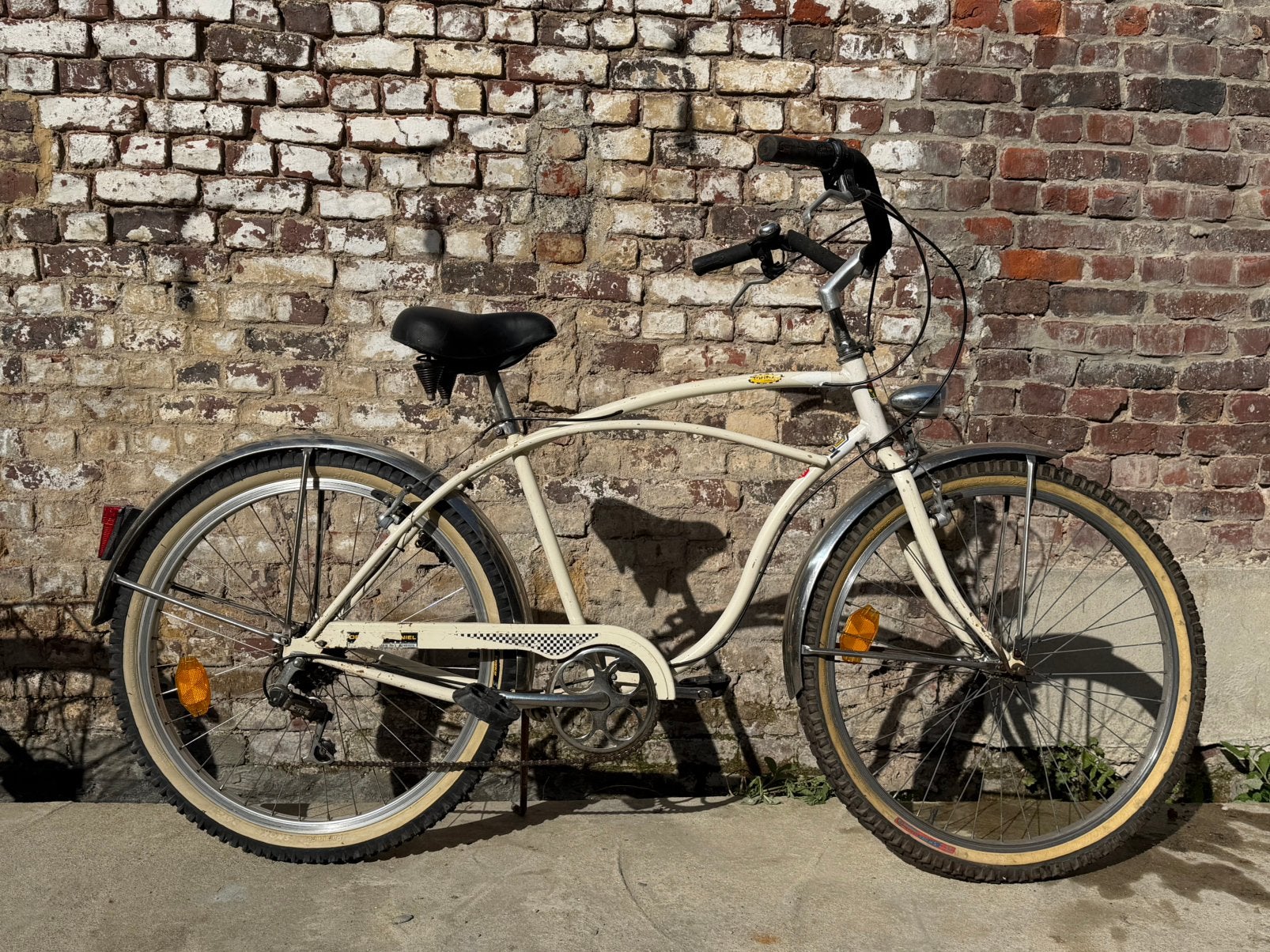 Vintage cruiser, Fietsen en Brommers, Ophalen, Gebruikt, Staal, Cruiser