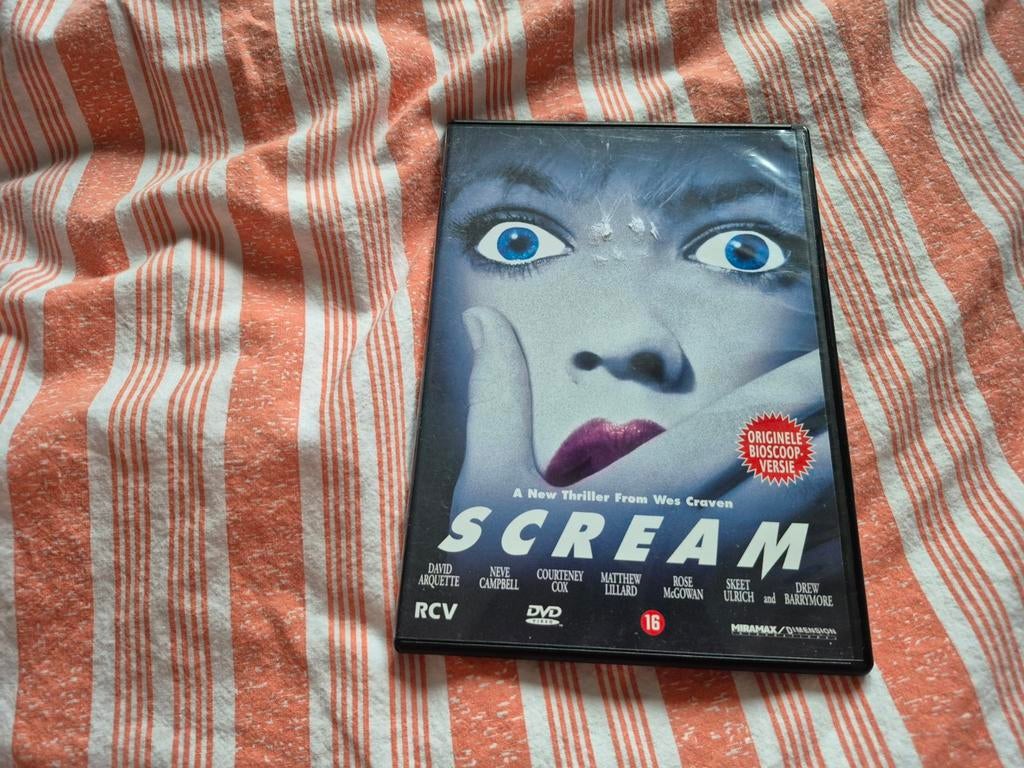Dvd scream werkende staat, Ophalen of Verzenden