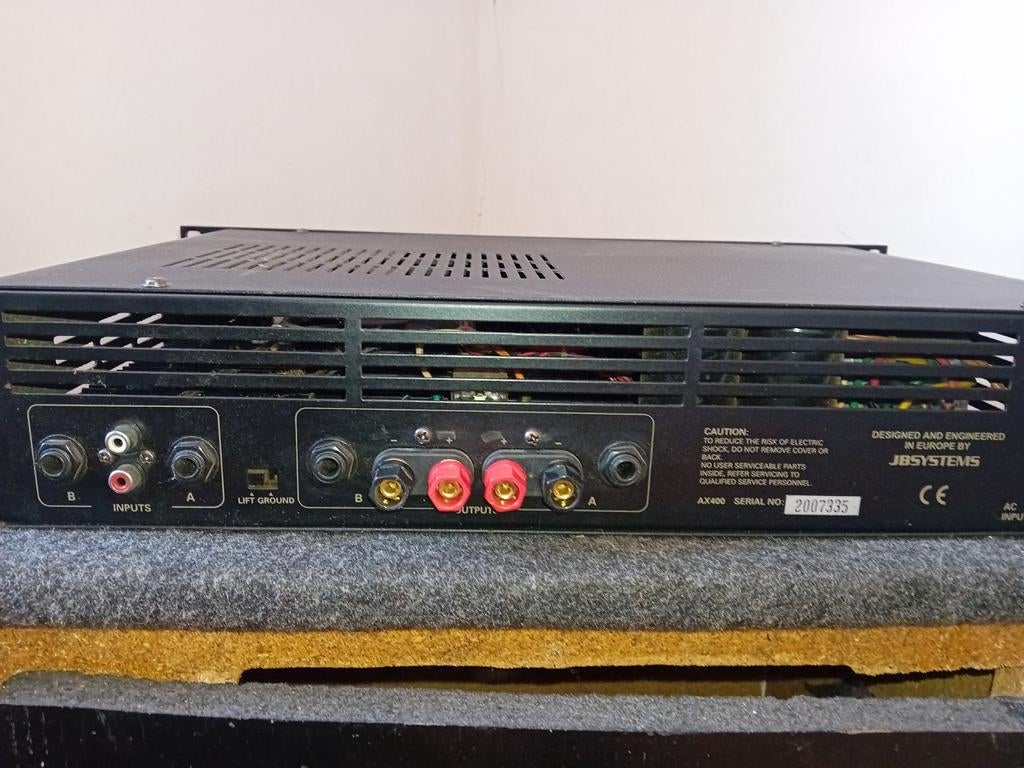 400 watt versterker.., Ophalen