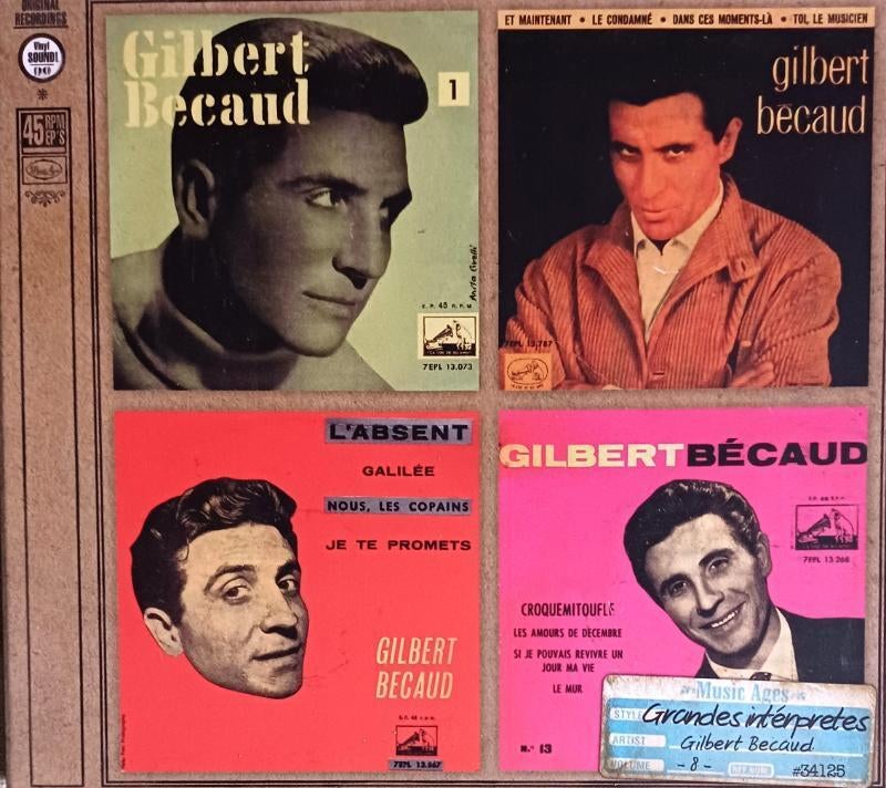 cd GILBERT BECAUD - MUSIC AGES (FRANS & SPAANSE SONGS, Enlèvement ou Envoi, Comme neuf