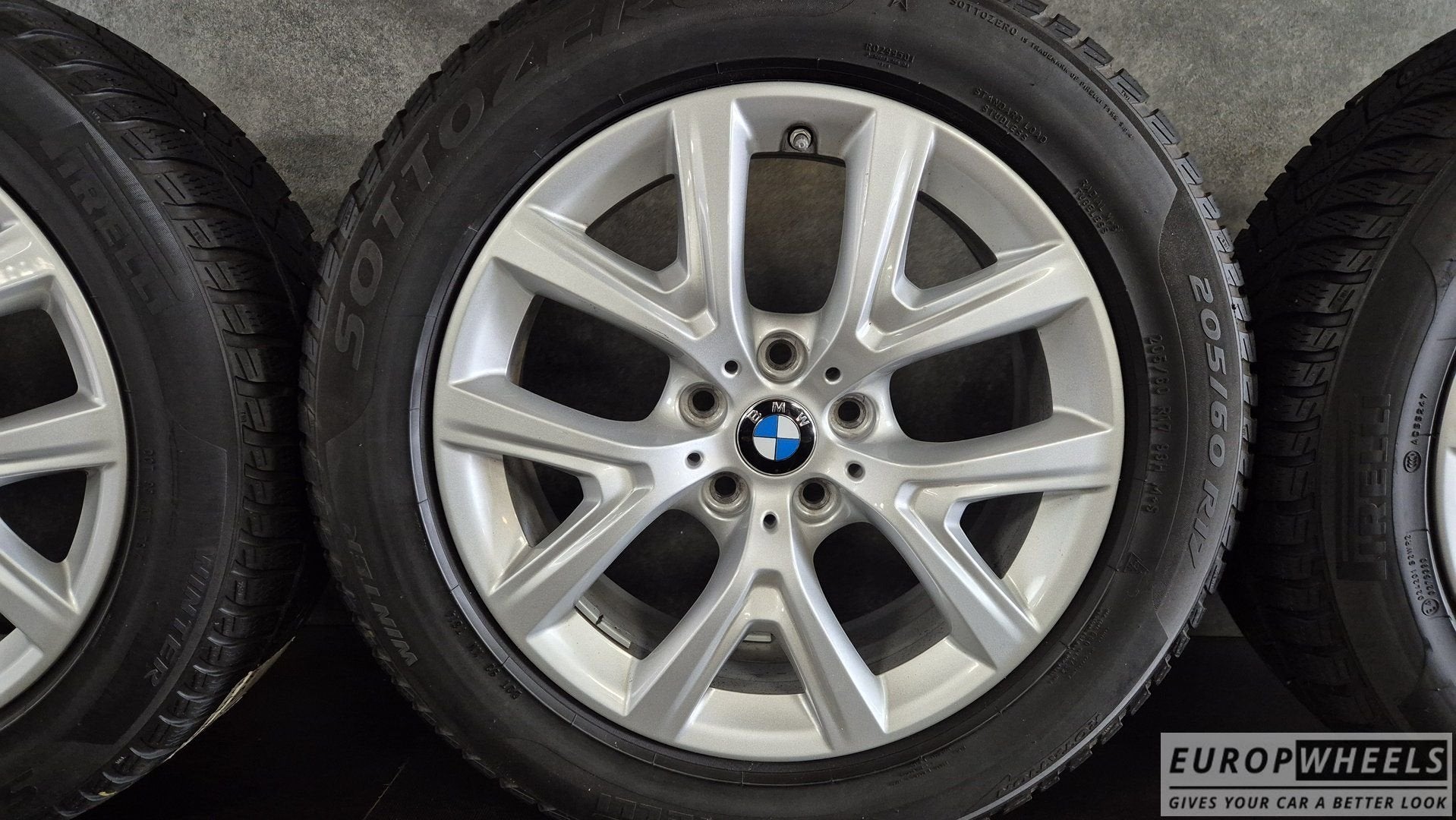 17 inch BMW Velgen Winterbanden X1 F48 X2 F39 Styling 574, Gebruikt, -, -, Banden en Velgen
