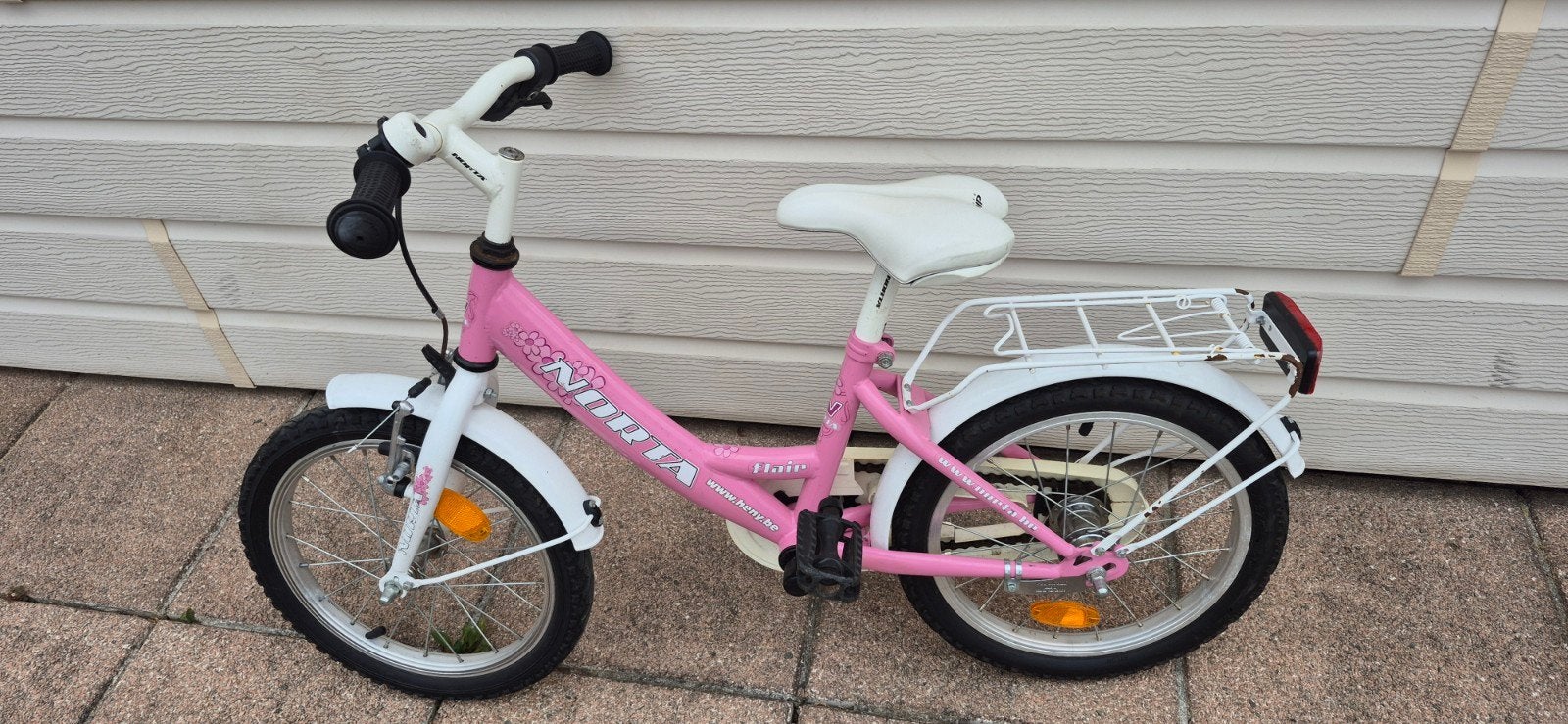 Vélo Norta Flair 16 pouces pour enfants, Frein à rétropédalage, Enlèvement, Utilisé, Frein à main
