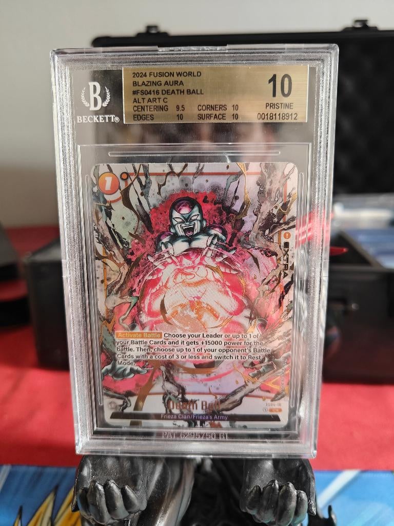 Death Ball FS04-16 Alternate C Blazing Aura Freeza BGS 10, Enlèvement ou Envoi