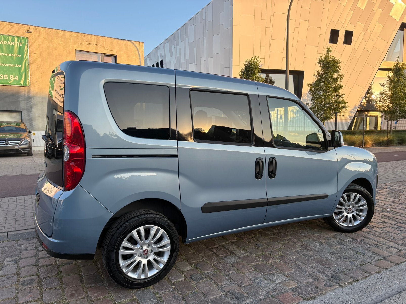 Fiat Doblo | 12 M Garantie | 44 Dkm |Diesel | Automaat| 2012, Auto's, Fiat, 4 cilinders, Blauw, 5 deurs, 133 g/km