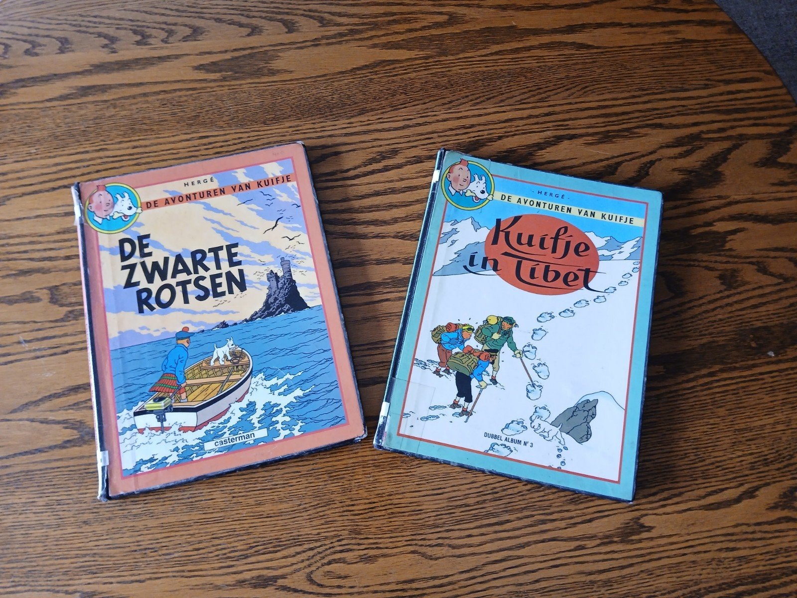 2 anciennes bandes dessinées de Tintin, Envoi
