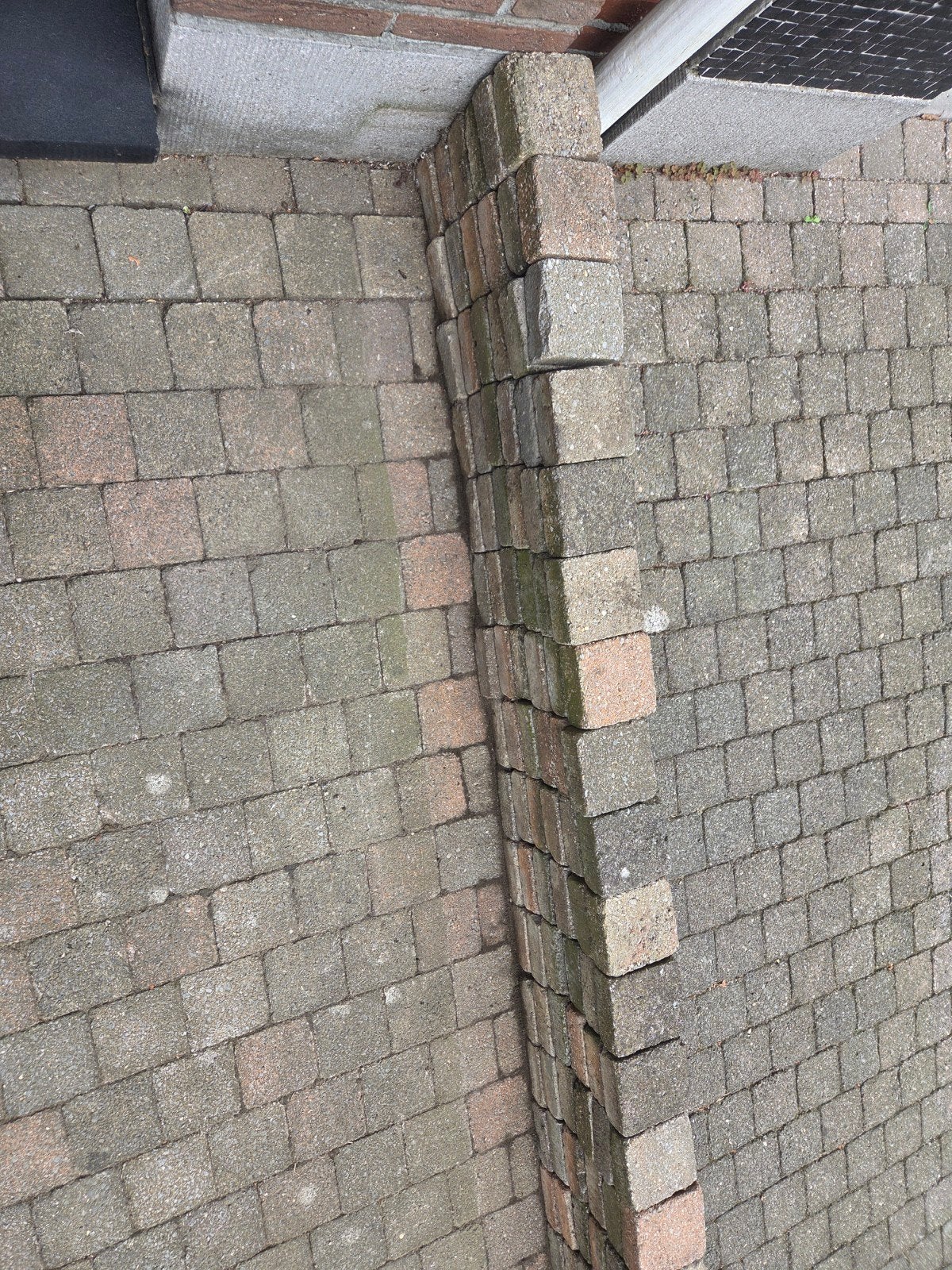 GRATIS: Steentjes 200stuks van 11cm op 11cm, Jardin & Terrasse, Pavé & Dalles, Enlèvement ou Envoi, Briques