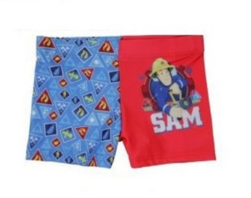 Brandweerman Sam Zwembroek - Maat 122/128, Kinderen en Baby's, Kinderkleding | Kinder-zwemkleding, Nieuw, Zwembroek, Jongen, Ophalen of Verzenden