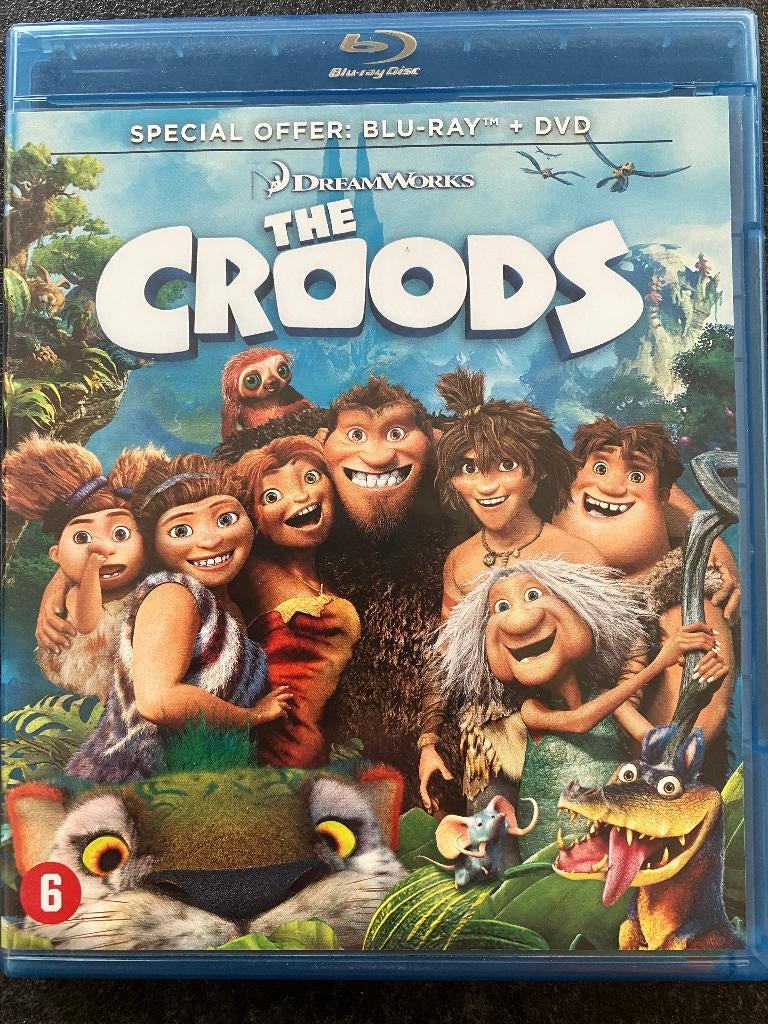 The Croods DVD + Blu-ray, Cd's en Dvd's, Blu-ray, Ophalen of Verzenden, Zo goed als nieuw, Kinderen en Jeugd