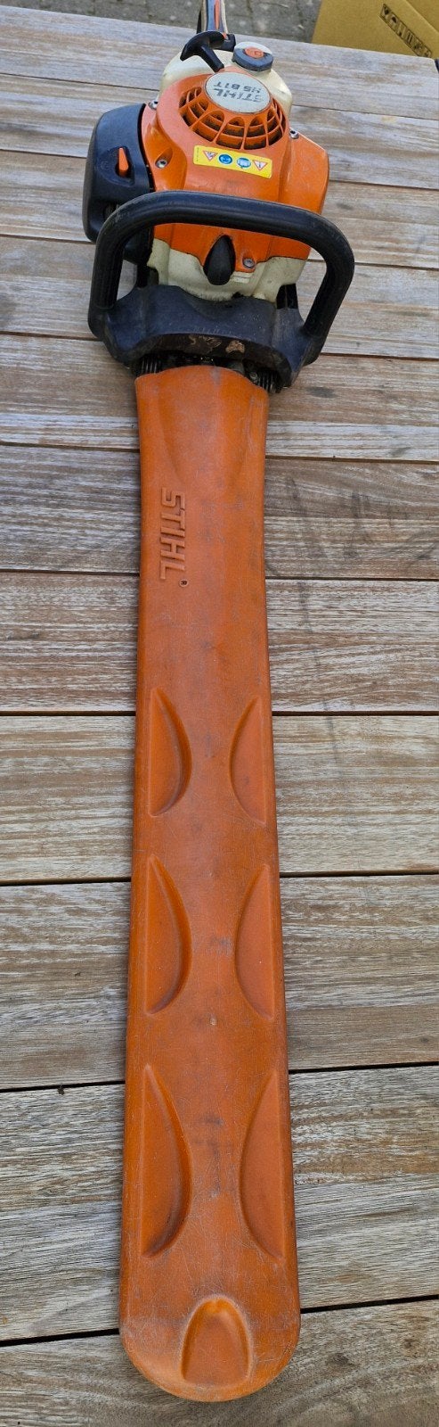 Stihl HS 81 T heggenschaar, Ophalen