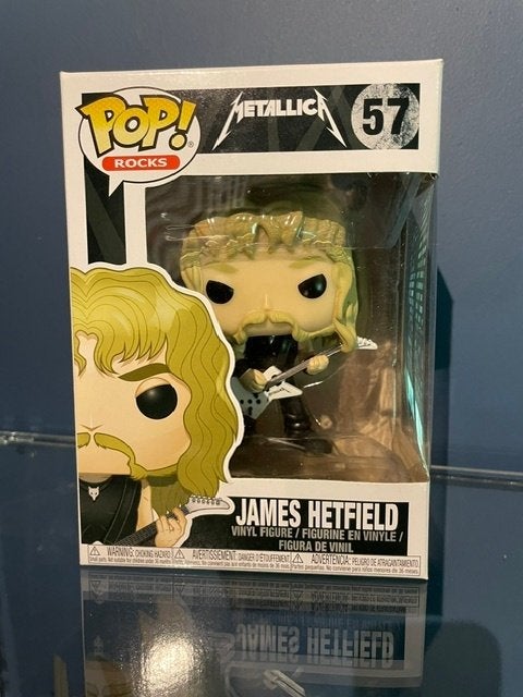 Funko Pop Metallica James Hetfield #57 in Protector, Verzenden, Nieuw