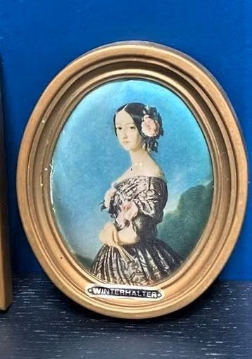 Magnifique ancien cadre en soie, Enlèvement ou Envoi