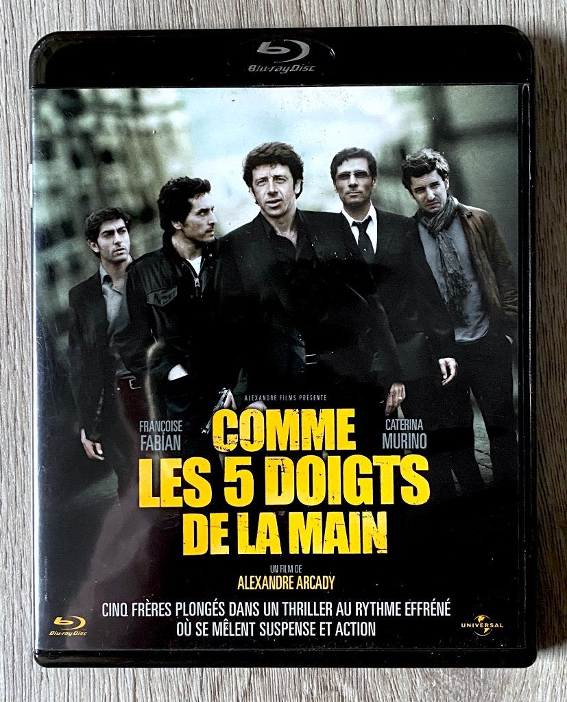 COMME LES 5 DOIGTS DE LA MAIN (Culte) /// Comme Neuf, CD & DVD, Blu-ray, Comme neuf, Thrillers et Policier, Blu-ray, Film, À partir de 9 ans