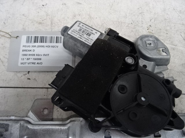 MOTOR RAAMMECHANIEK RECHTS VOOR Peugeot 308 SW (4E / H), Gebruikt, Voor, Peugeot