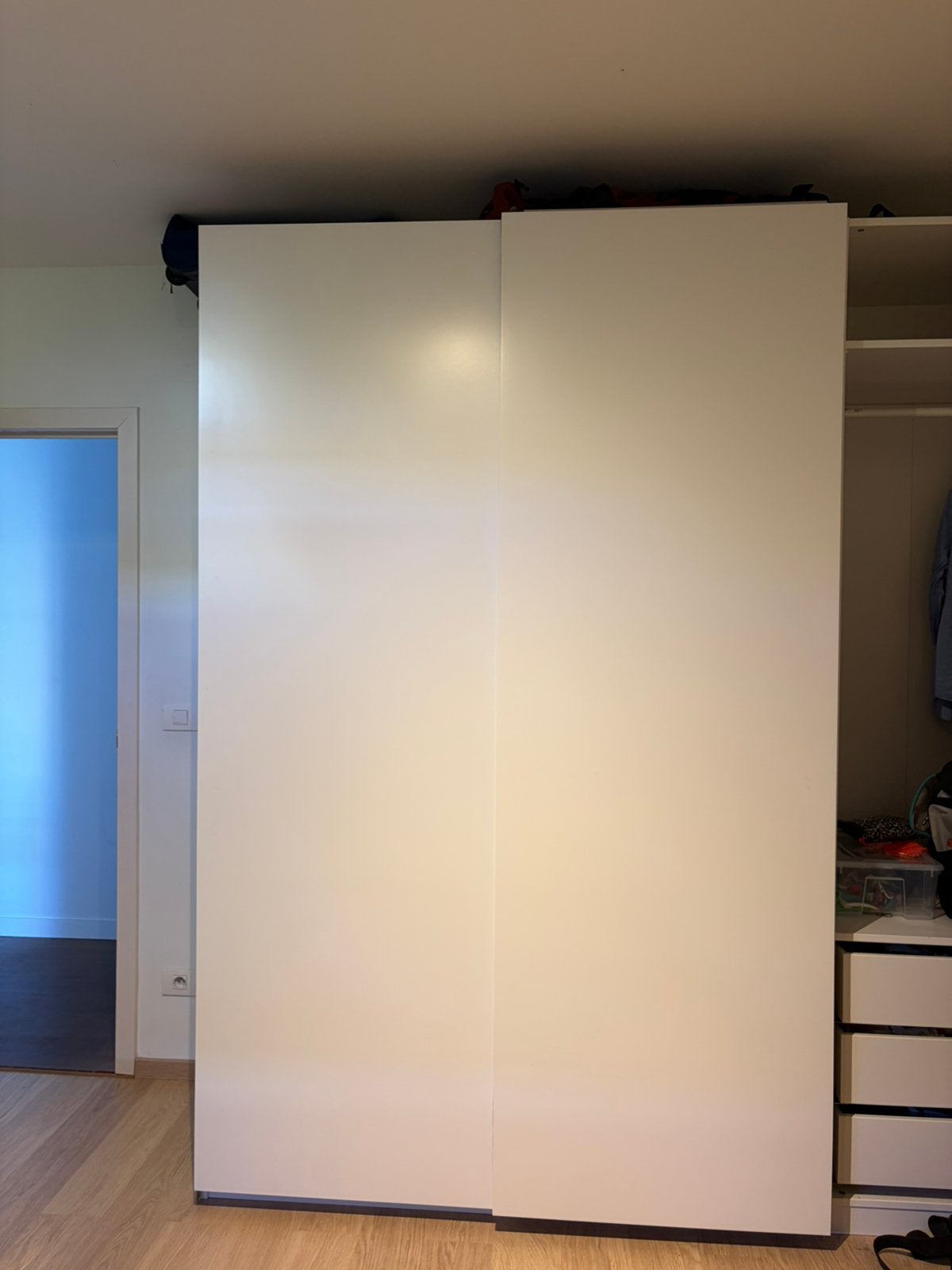 Schuifdeuren voor Ikea Pax kast, Huis en Inrichting, Kasten | Kleerkasten, Ophalen, Zo goed als nieuw, 200 cm of meer
