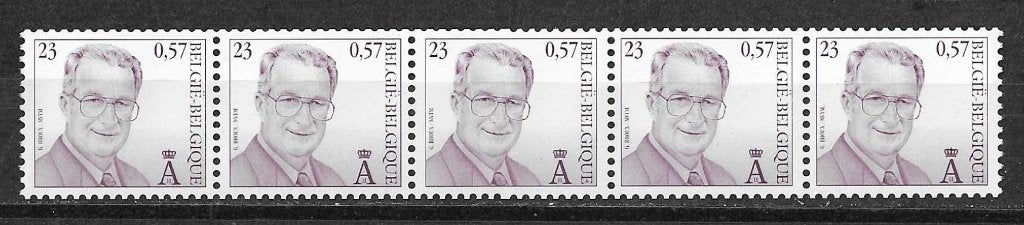 België OPC R102 Z.M. Koning Albert II Type Broux **, Staatshoofden, Ophalen of Verzenden, Postfris, Postfris