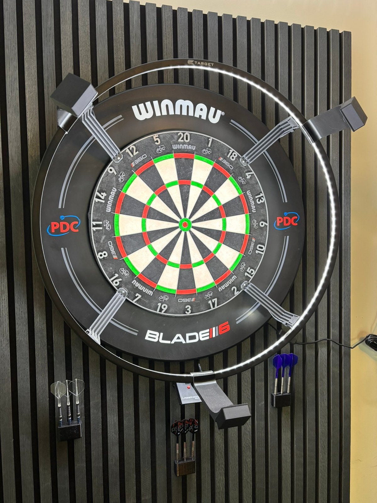 Autodarts camera’s en Ledring, Ophalen, Zo goed als nieuw