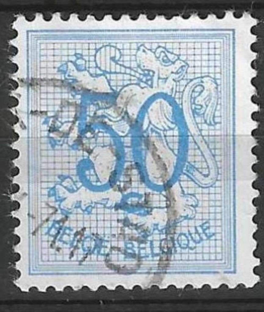 Belgie 1957/1961 - Yvert 1027A - Heraldische leeuw (ST), Postzegels en Munten, Verzenden, Gestempeld, Gestempeld