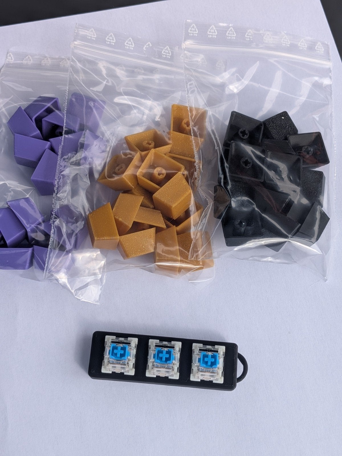 3-Key Fidget Clicker met Keyboard Switches., Ophalen of Verzenden, Nieuw