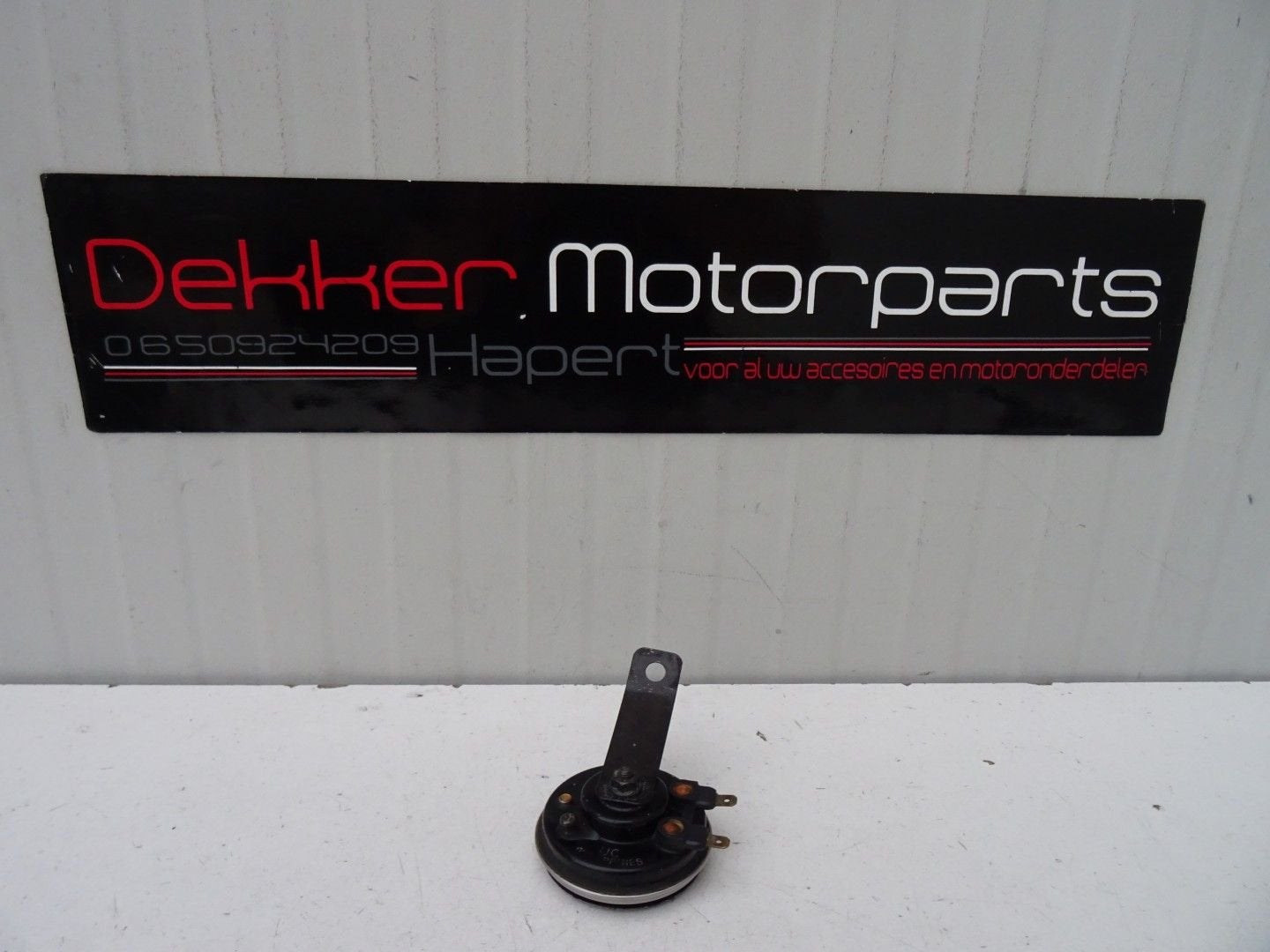 Claxon + Steun / Toeter / Horn Honda CBR954RR Fireblade 2002, Motoren, Gebruikt, -, -, Ophalen of Verzenden