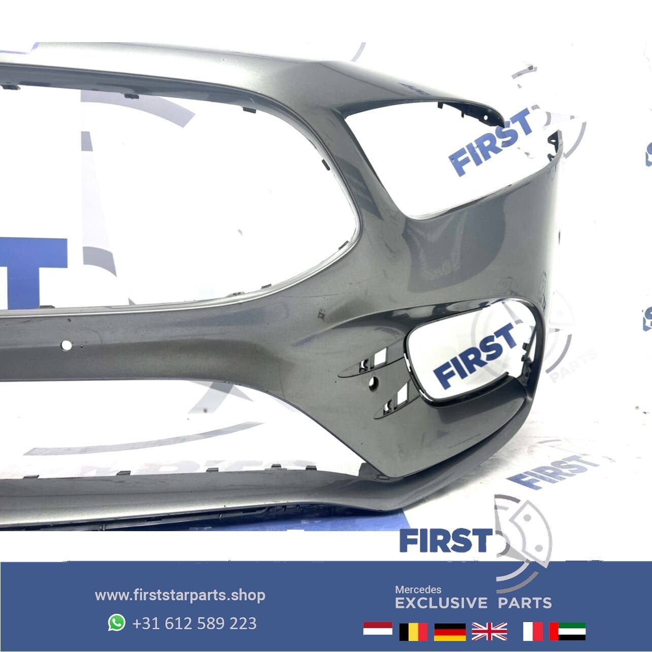 W177 VOORBUMPER Mercedes A Klasse AMG BUMPER 2018-2024 W177, Gebruikt, -, Voor, Ophalen of Verzenden