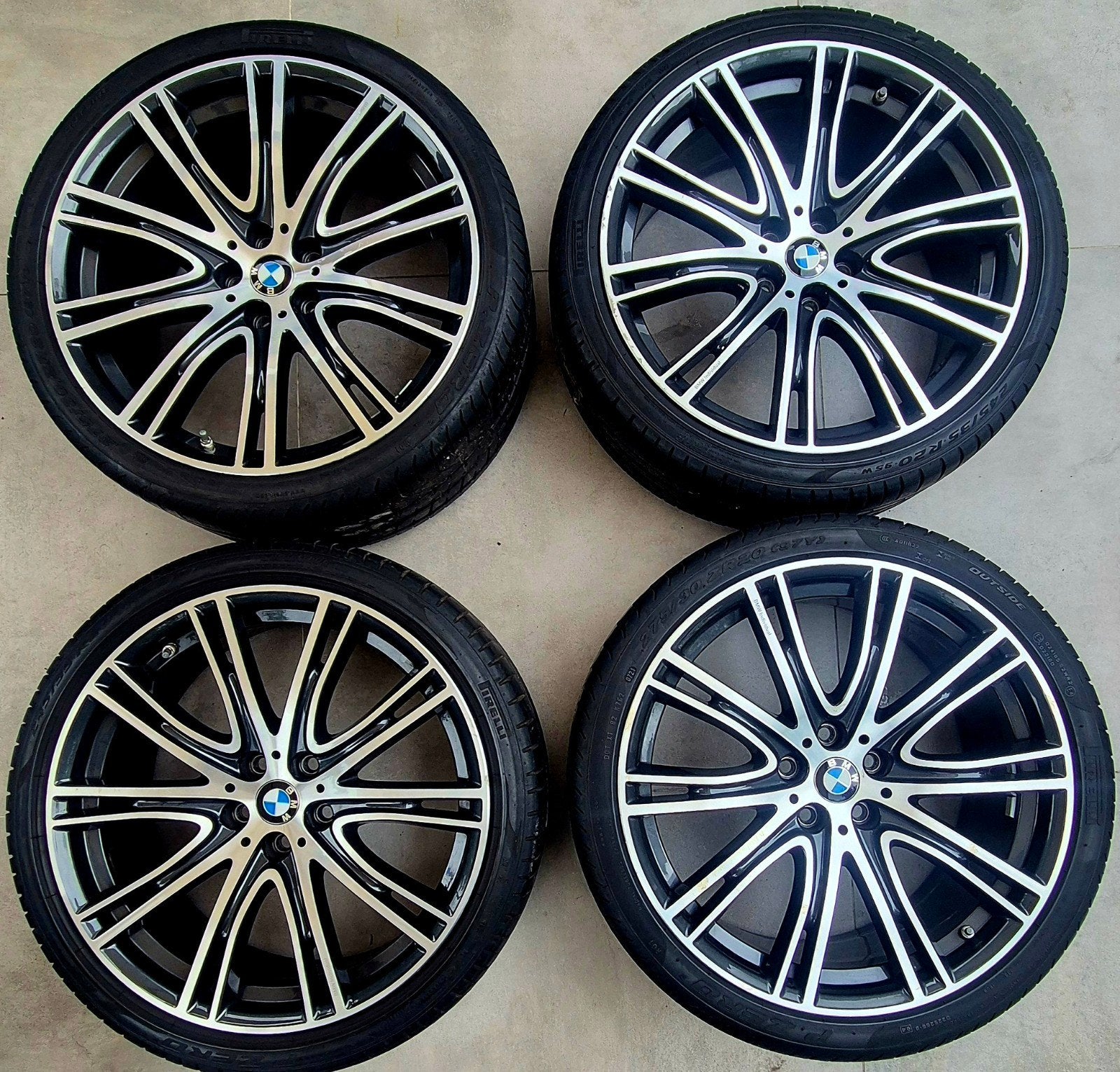 JANTES INDIVIDUELLES LES PLUS LARGES D'ORIGINE BMW DE 20 POU, Autos : Pièces & Accessoires, Pneus & Jantes, Enlèvement, 20 pouces