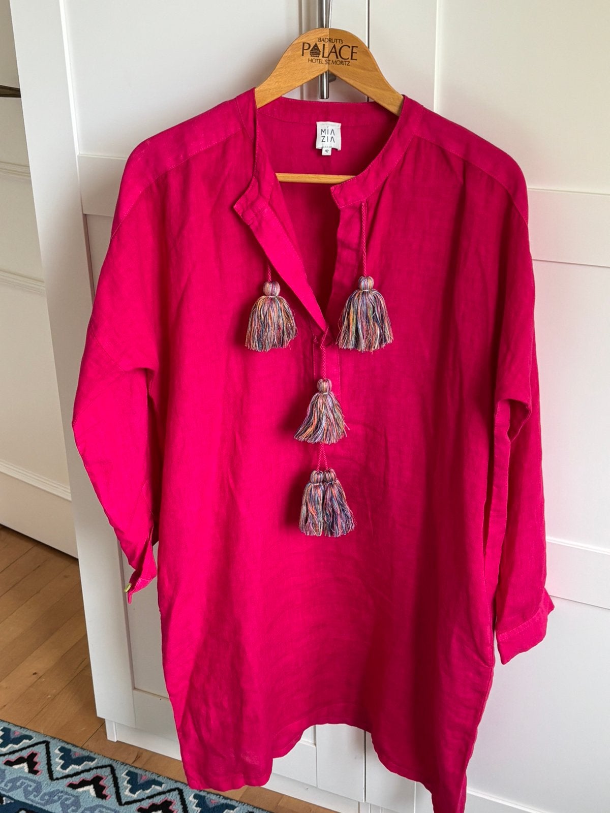Robe Mia Zia, Taille 42/44 (L), Rose, Au-dessus du genou, Comme neuf