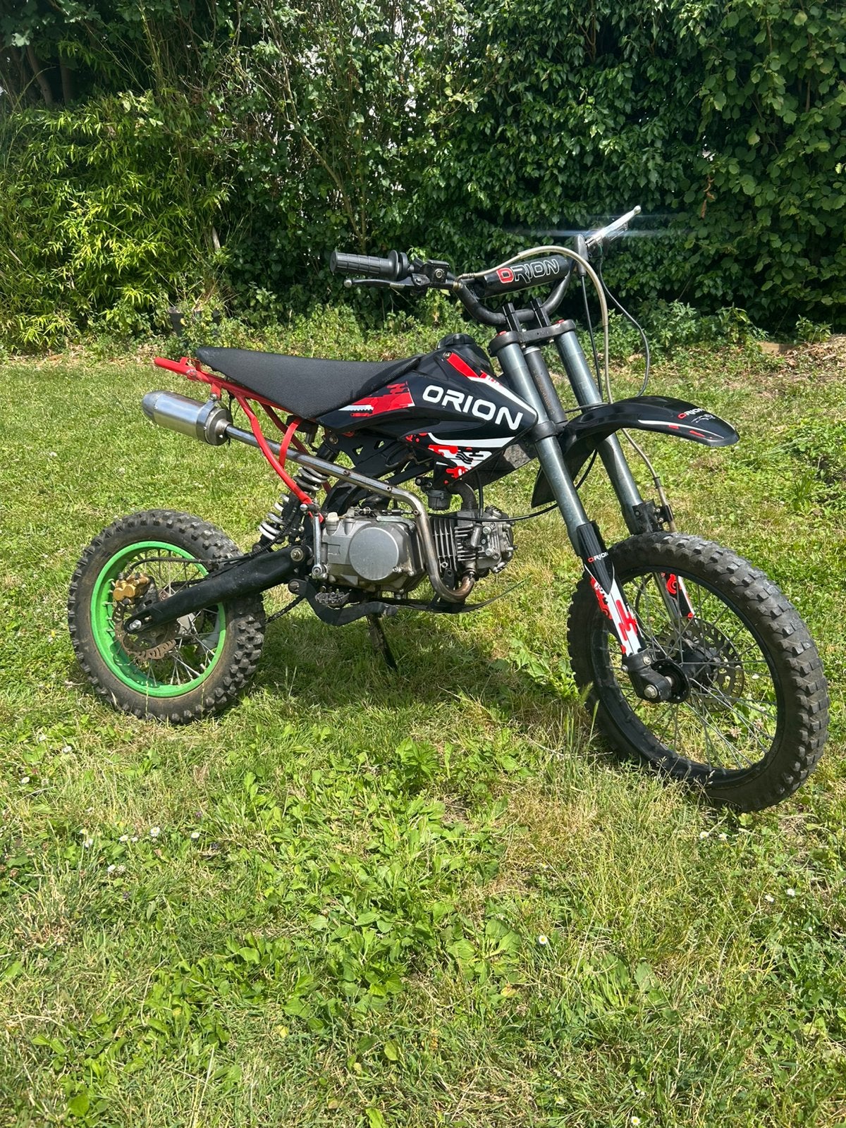 Motocross Crossmotor 140cc Orion, Ophalen, Zo goed als nieuw, Dirtbike