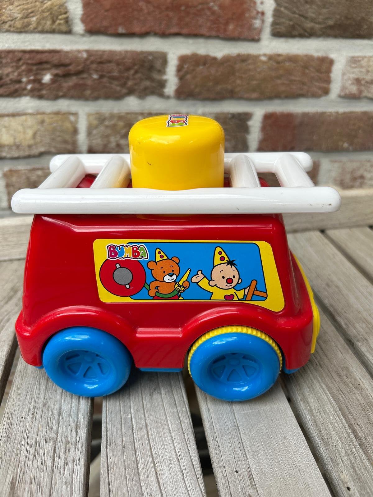 BUMBA BRANDWEERWAGEN ZO GOED ALS NIEUW, Kinderen en Baby's, Speelgoed | Fisher-Price, Ophalen of Verzenden, Zo goed als nieuw
