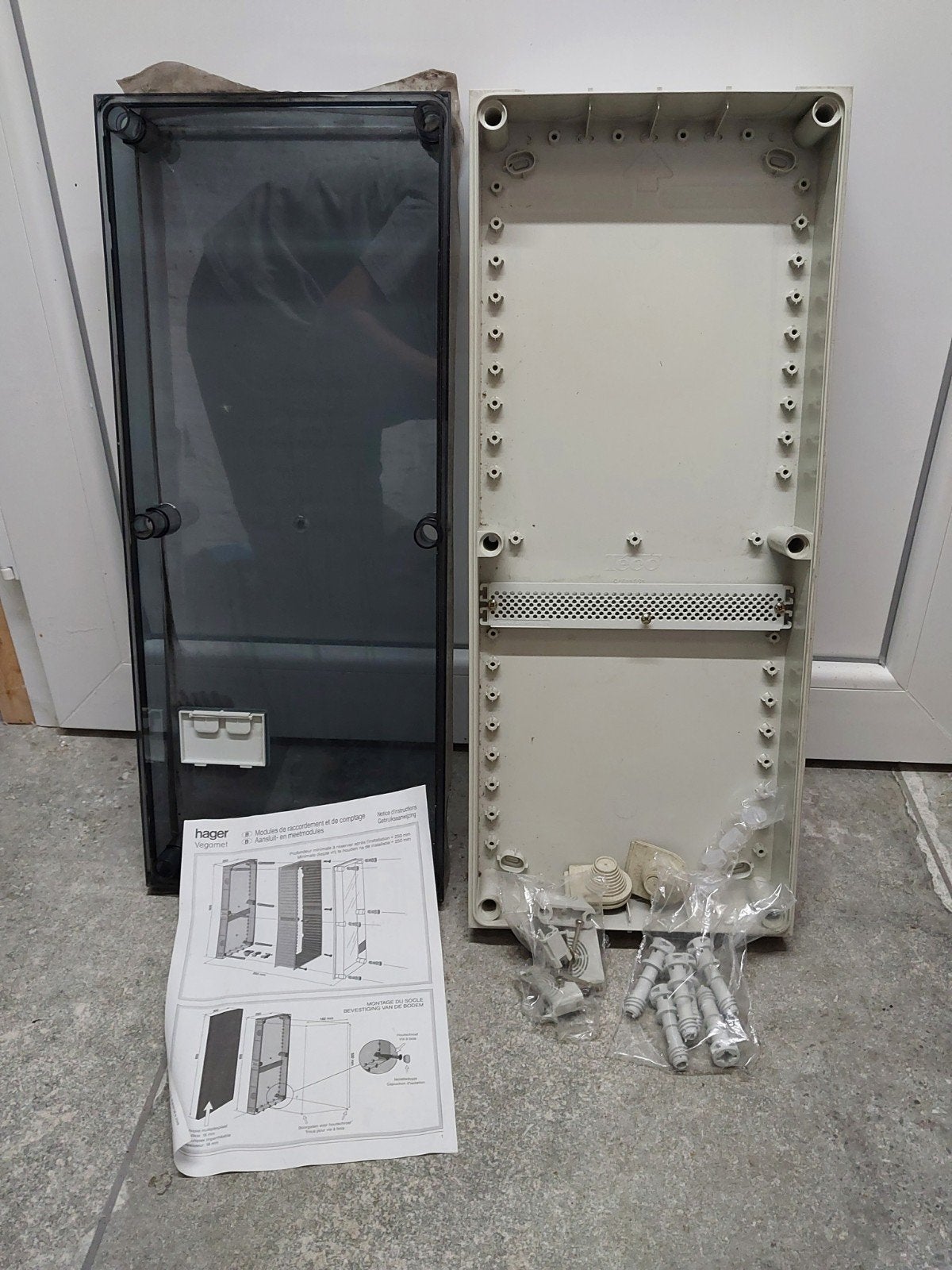Module de raccordement et de comptage Hager – Neuf, Doe-het-zelf en Bouw, Elektriciteit en Kabels, Ophalen, Nieuw, Hager, Groepenkast
