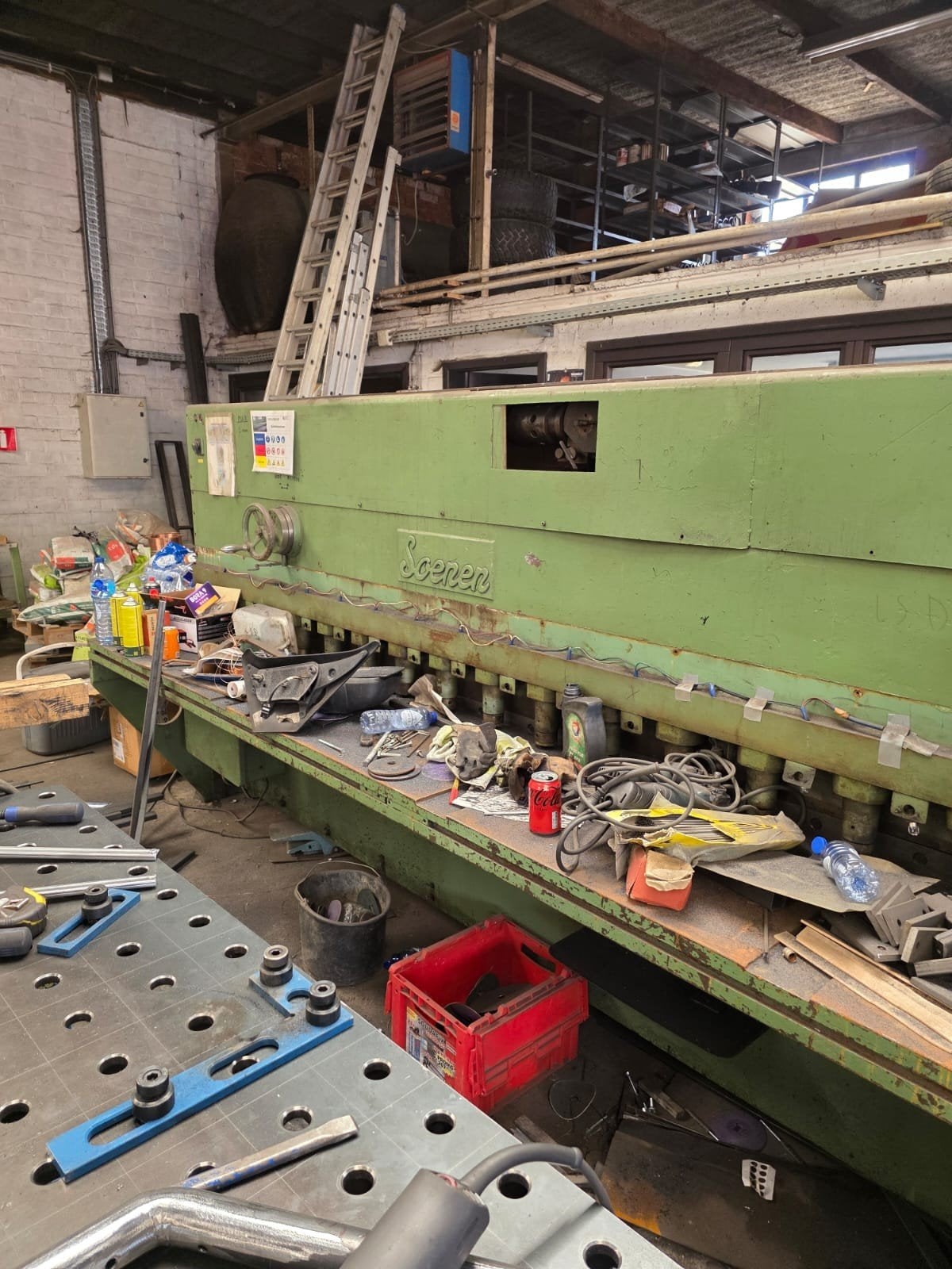 knipbank Saenen, Doe-het-zelf en Bouw, Metalen, Ophalen of Verzenden