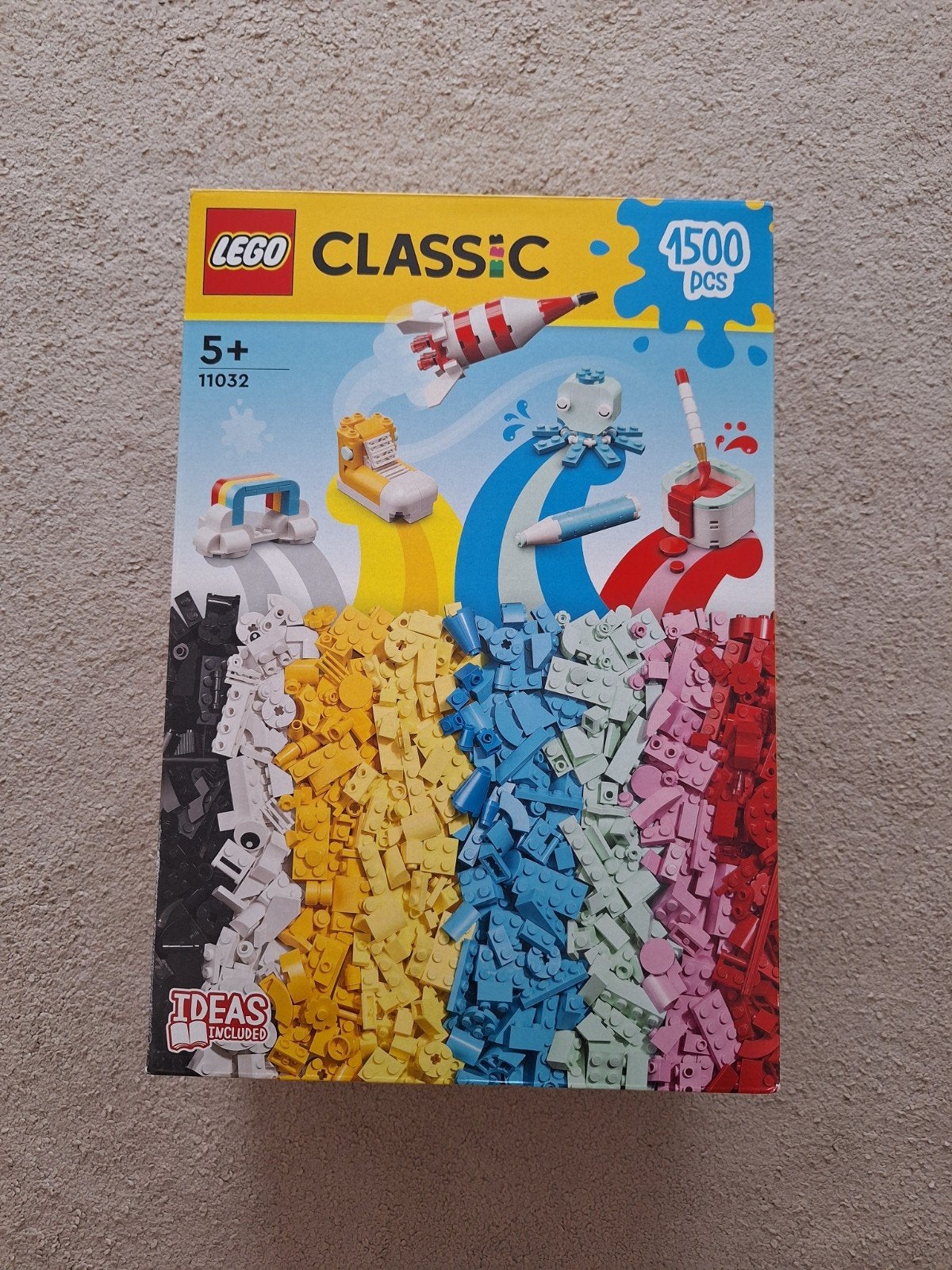 Lego classic 1500 st, Ophalen