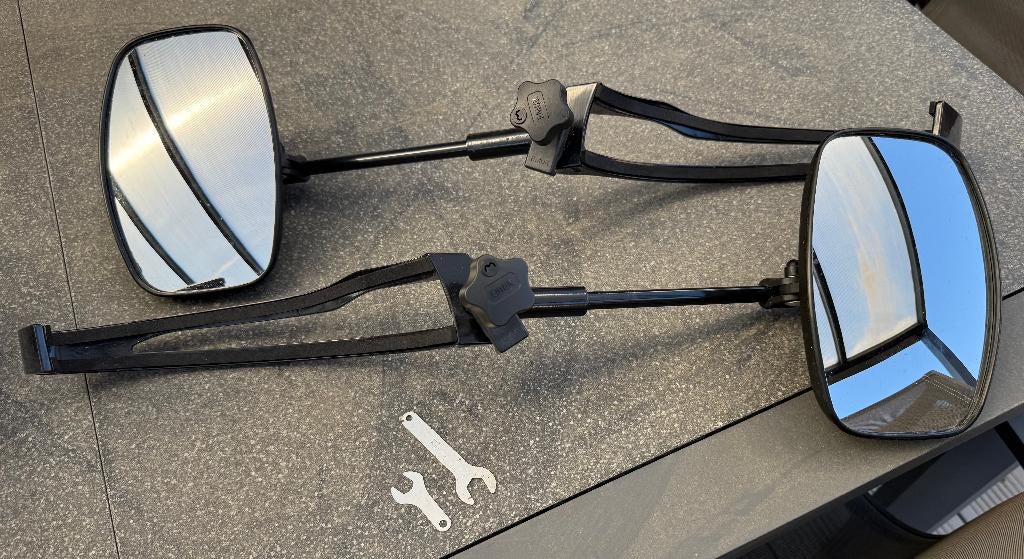 Emuk caravanspiegels voor Mercedes GLE (zo goed als nieuw), Auto-onderdelen, Spiegels, Mercedes-Benz, Gebruikt, Ophalen of Verzenden