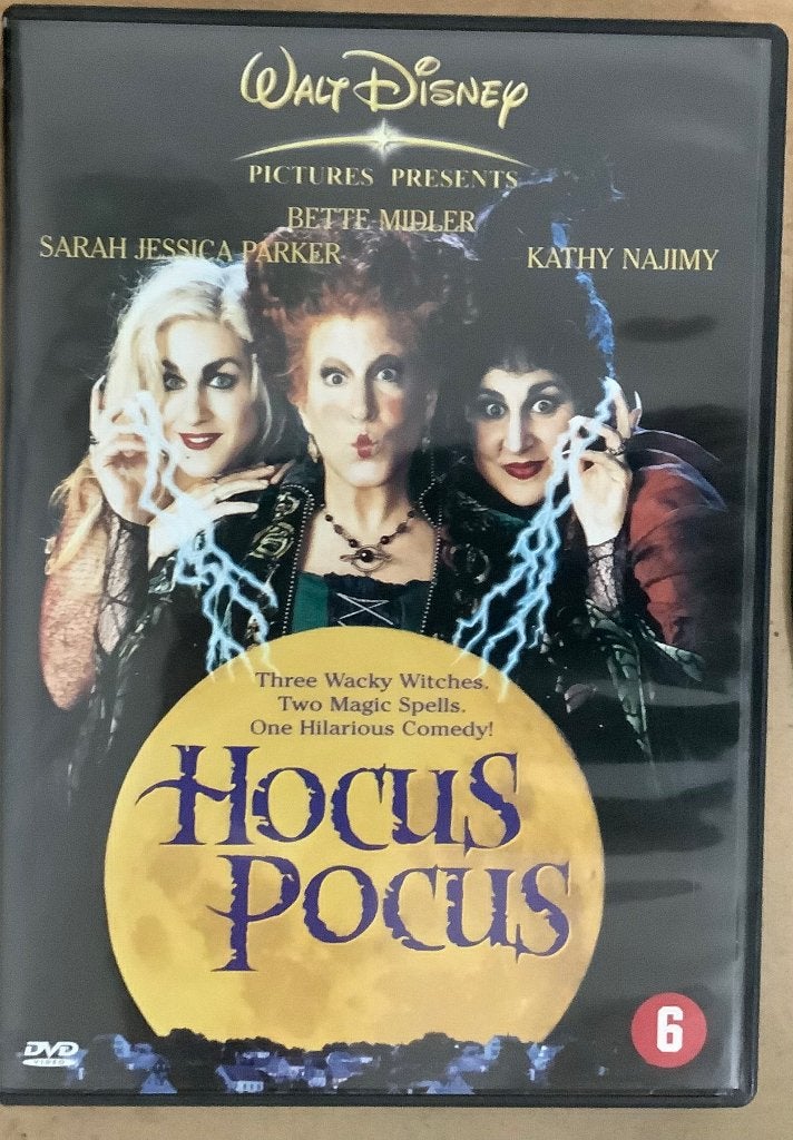Hocus Pocus (1993) Dvd Bette Midler, Sarah Jessica Parker, Engels, Gebruikt, Nederlands, Ophalen of Verzenden