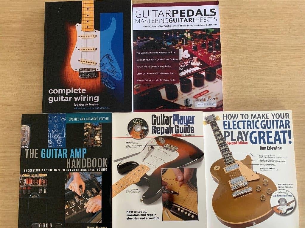 Lot boeken over gitaar en versterkers, nieuw, Ophalen, Nieuw