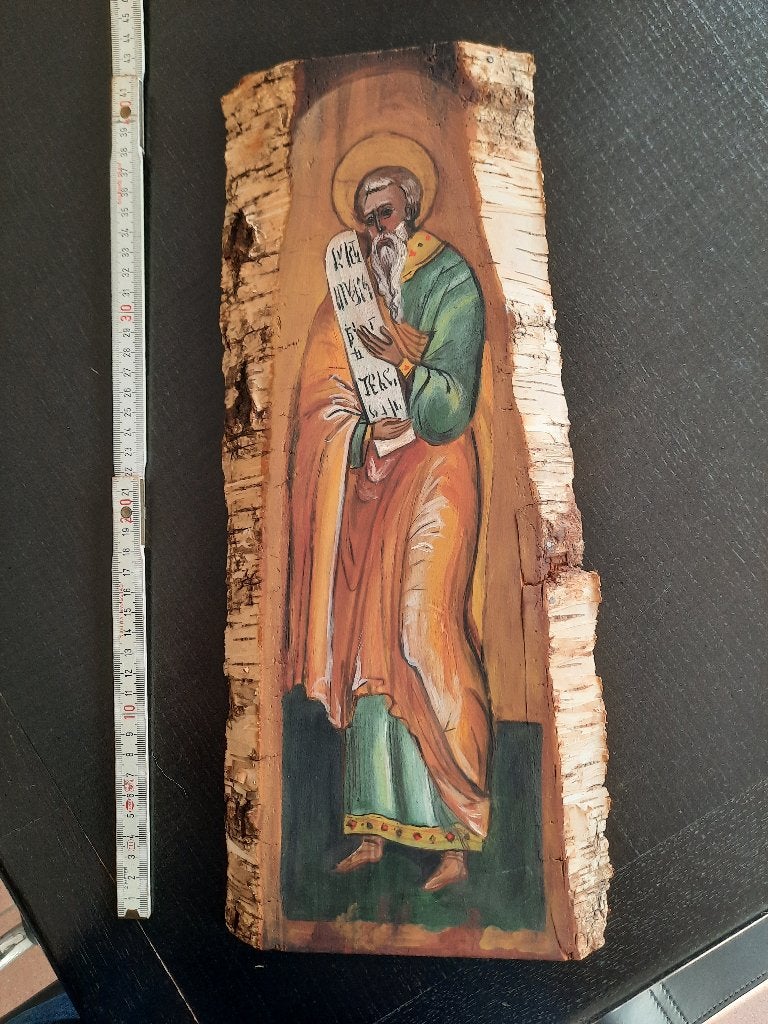 diverse religieuze ICONEN OP HOUT, Antiek en Kunst, Ophalen