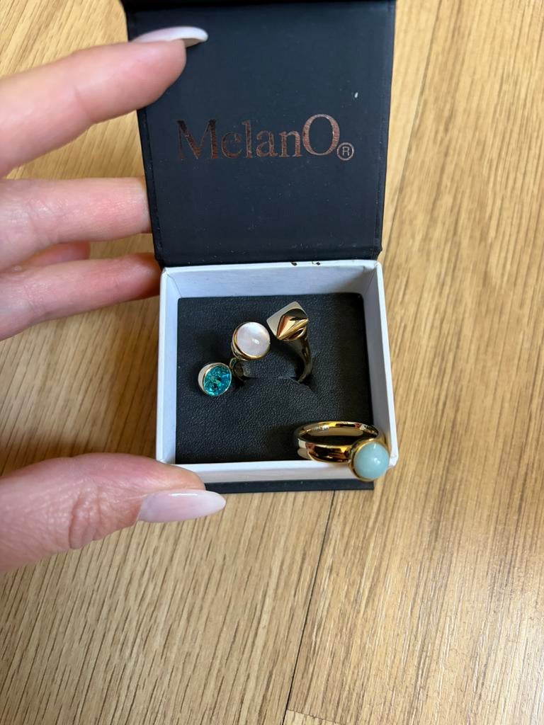 Melano ringen, Handtassen en Accessoires, Ophalen, Nieuw
