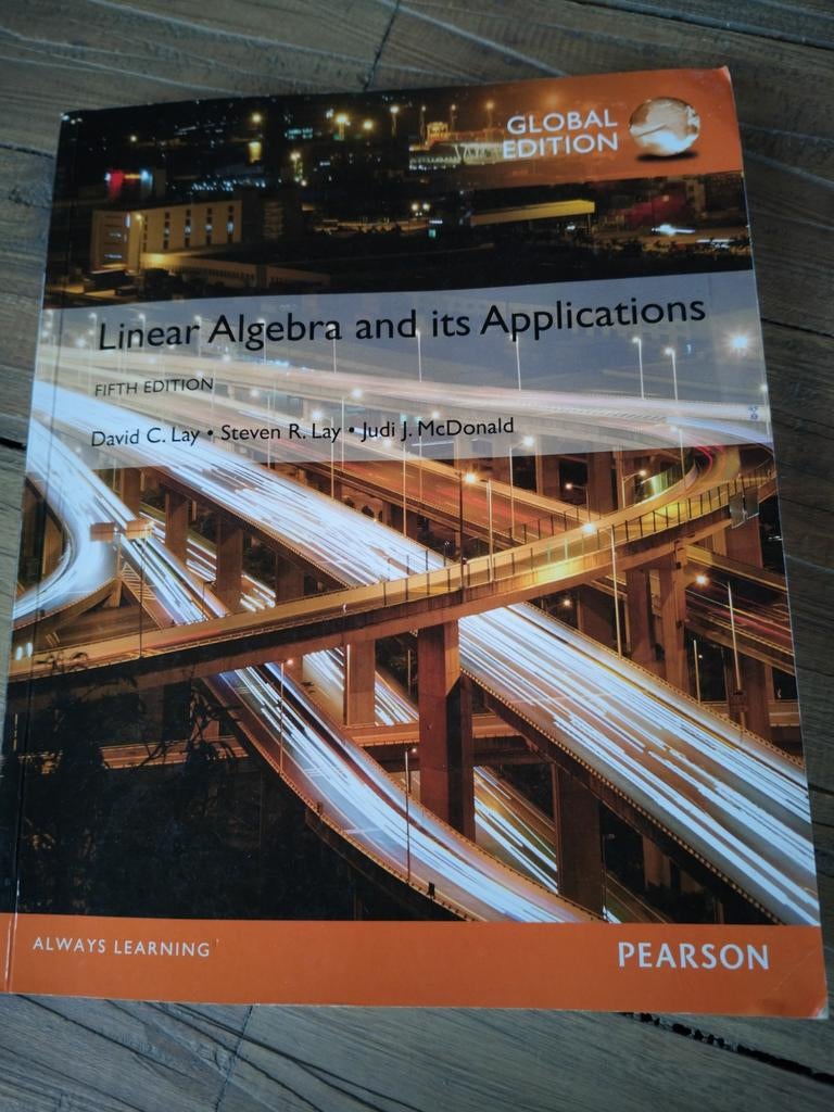 Lineair algebra and it's applications, Boeken, Techniek, Ophalen