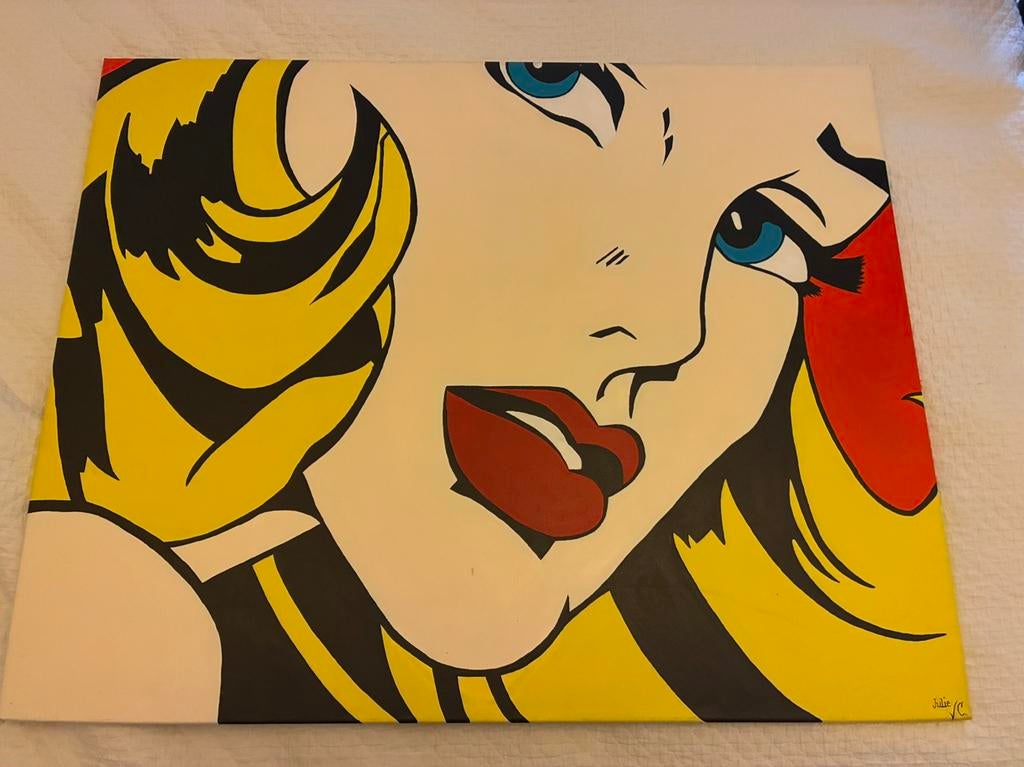 Popart schilderij, Antiek en Kunst, Ophalen