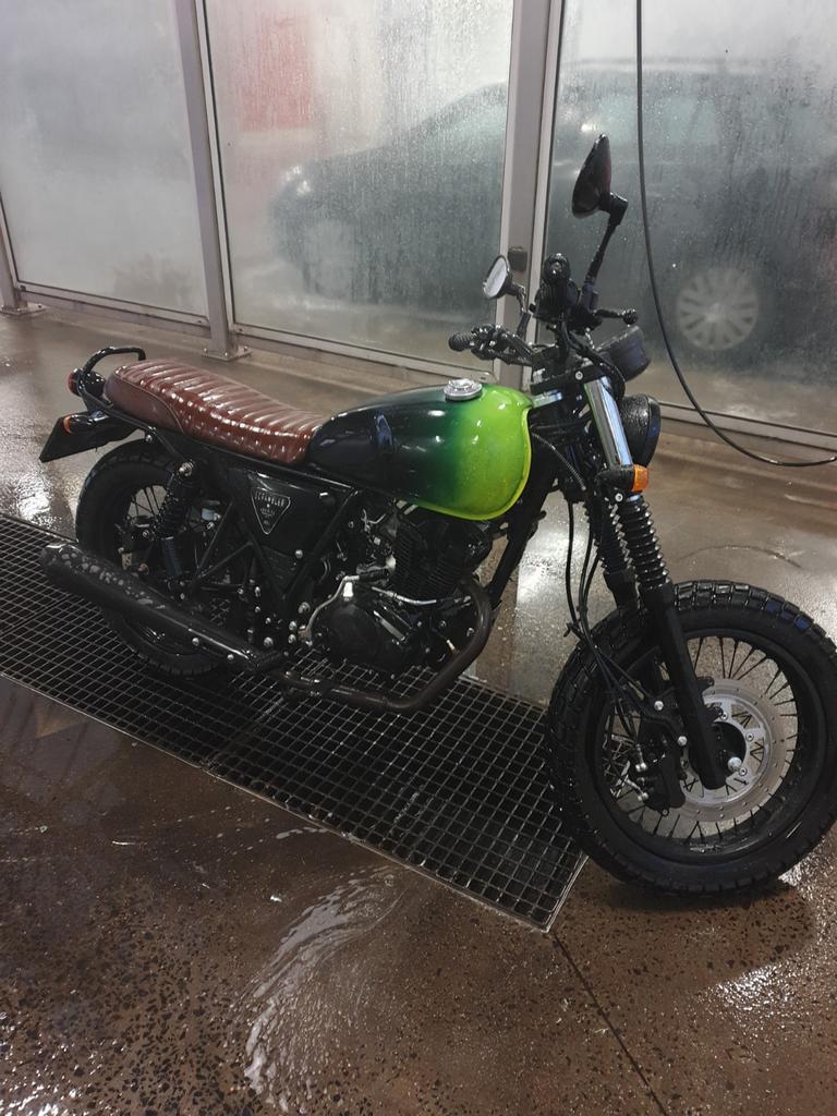 Archive-Scrambler 125cc – 14.500 km – goede staat, Motos, Motos Autre, Enlèvement