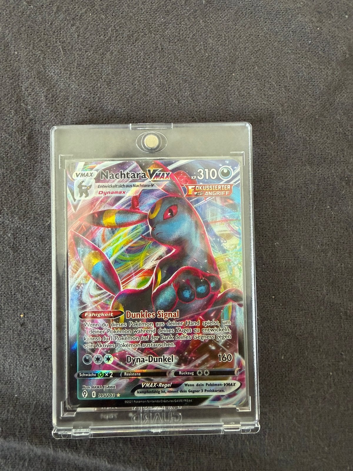 Umbreon VMAX, Ophalen of Verzenden, Zo goed als nieuw