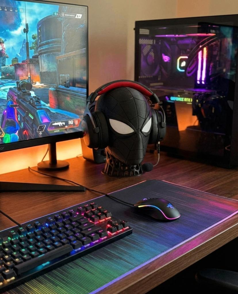 Spiderman headset stand, Ophalen, Nieuw