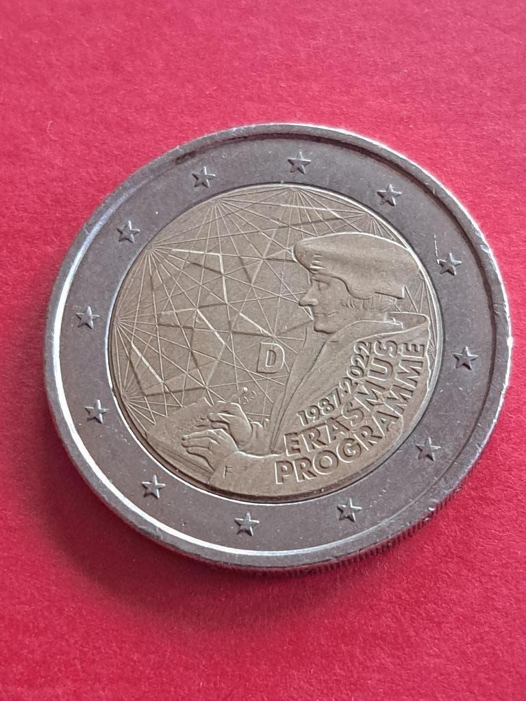 2022 F Allemagne 2 euros 35 ans programme Erasmus, Stuttgart, Envoi, Allemagne, 2 euros, Monnaie en vrac
